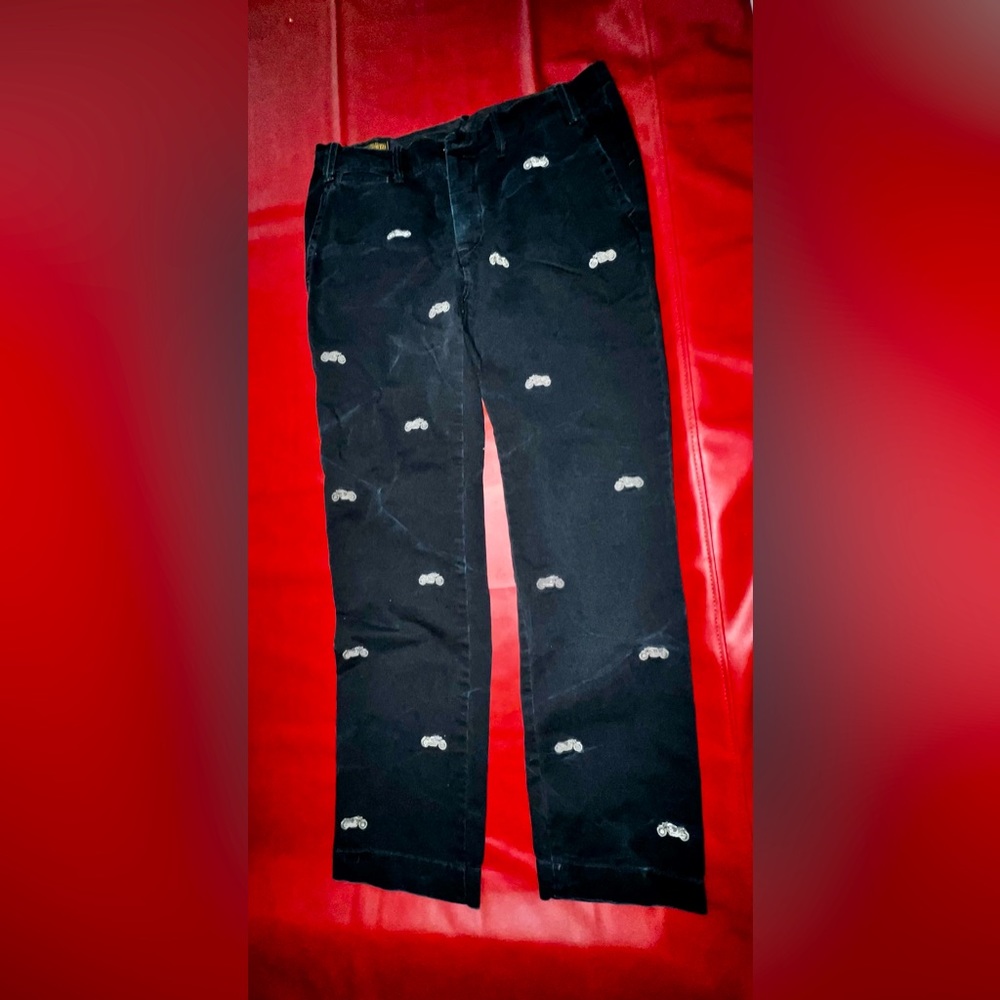 Men’s Ralph Lauren embroidered Pant Motorcycle